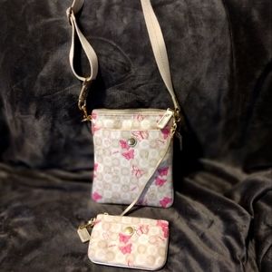 Coach purse and wallet